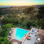Frgk Retenaou Dream Villa With Sea View Cap D'Antibes Pool