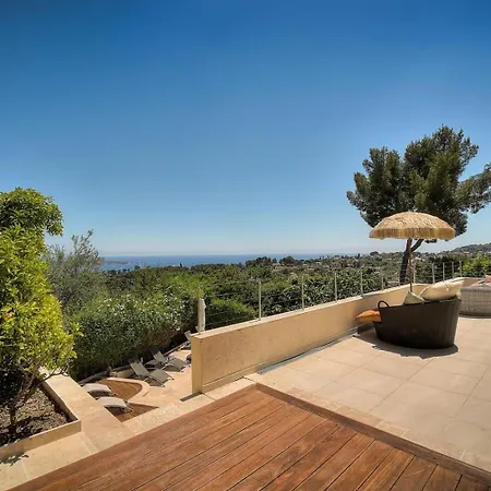 Frgk Retenaou Dream With Sea View Cap D'antibes Pool Villa *