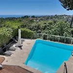ヴィラ Frgk Retenaou Dream Villa With Sea View Cap D'Antibes Pool ヴァロリス