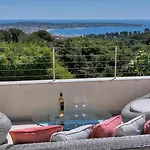 Frgk Retenaou Dream Villa With Sea View Cap D'Antibes Pool
