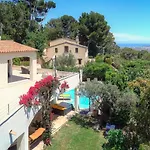 Frgk Retenaou Dream Villa With Sea View Cap D'Antibes Pool ヴィラ ヴァロリス