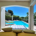 ヴィラ Frgk Retenaou Dream Villa With Sea View Cap D'Antibes Pool *