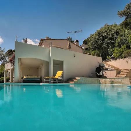 Frgk Retenaou Dream Villa With Sea View Cap D'Antibes Pool ヴァロリス