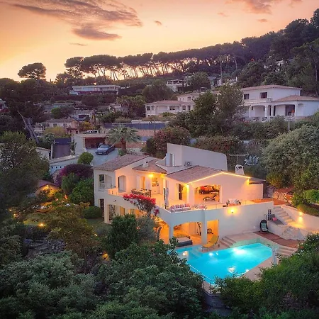 Frgk Retenaou Dream Villa With Sea View Cap D'Antibes Pool *
