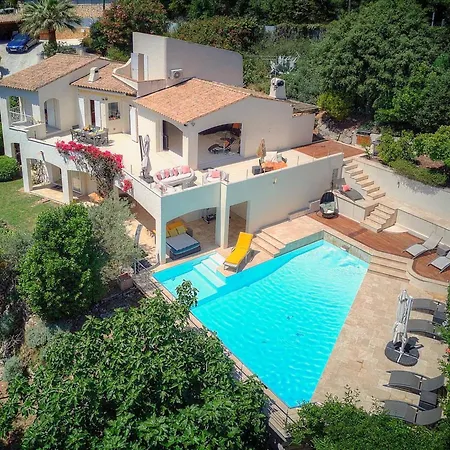 Frgk Retenaou Dream Villa With Sea View Cap D'Antibes Pool *
